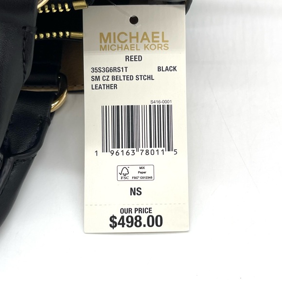 Michael Kors Reed Small Satchel Crossbody Bag - Picture 10 of 10